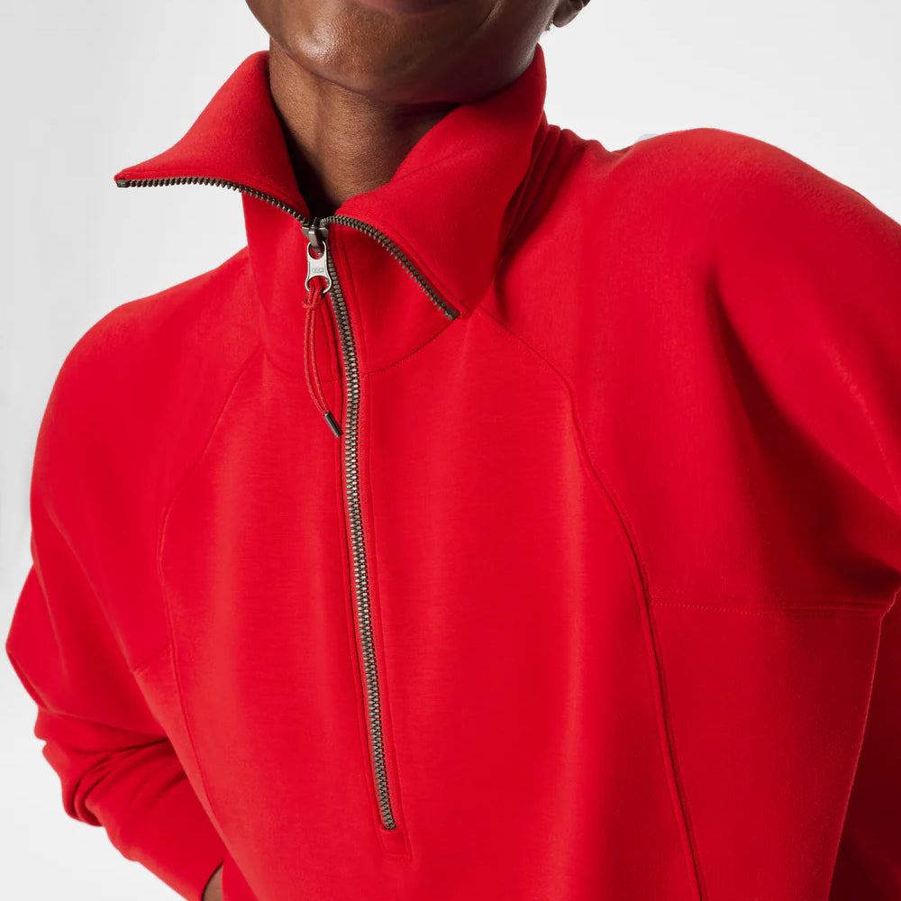 
                      
                        Spanx Airessentials Half Zip | Red
                      
                    