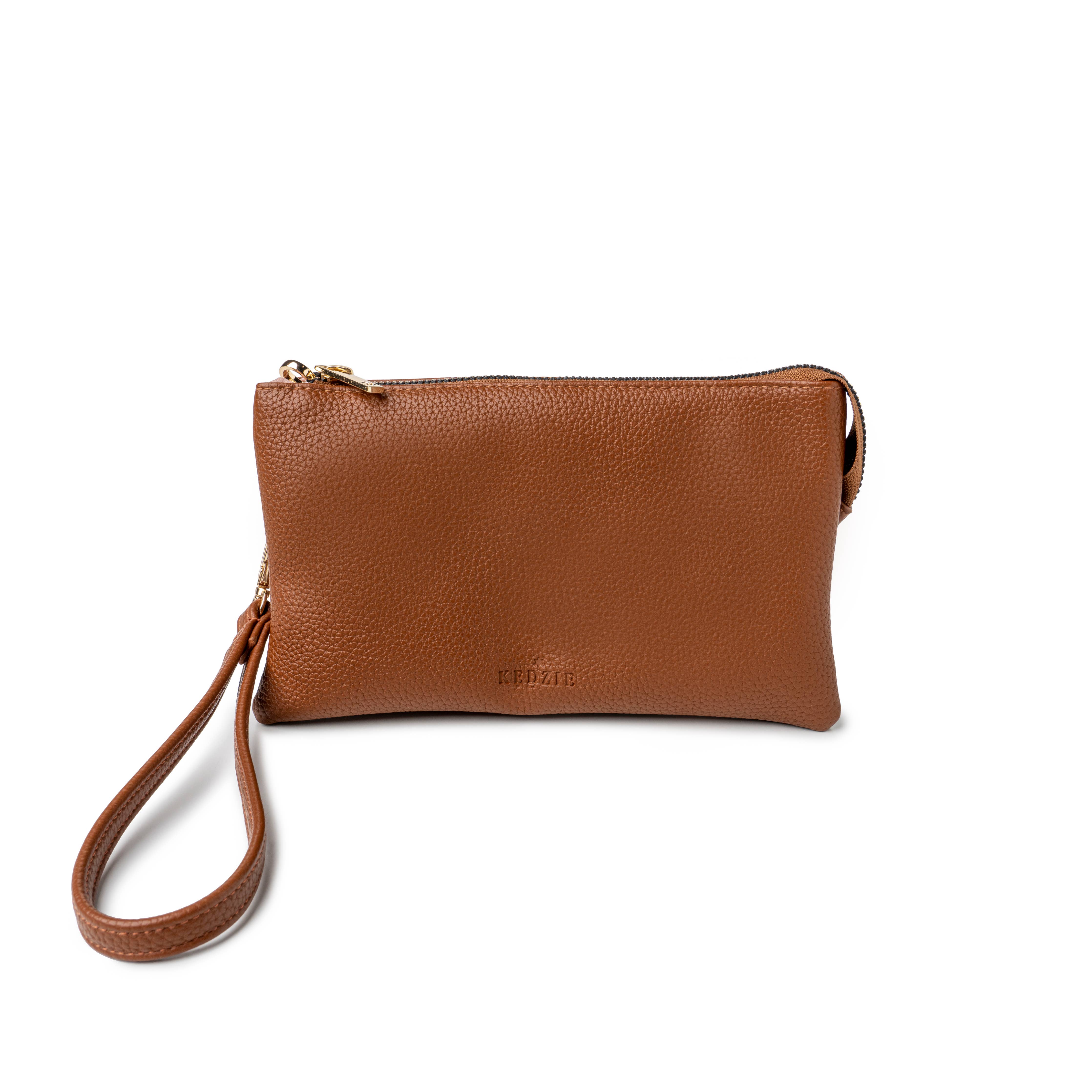 Kedzie Eclipse Convertible Wallet Crossbody | Chestnut