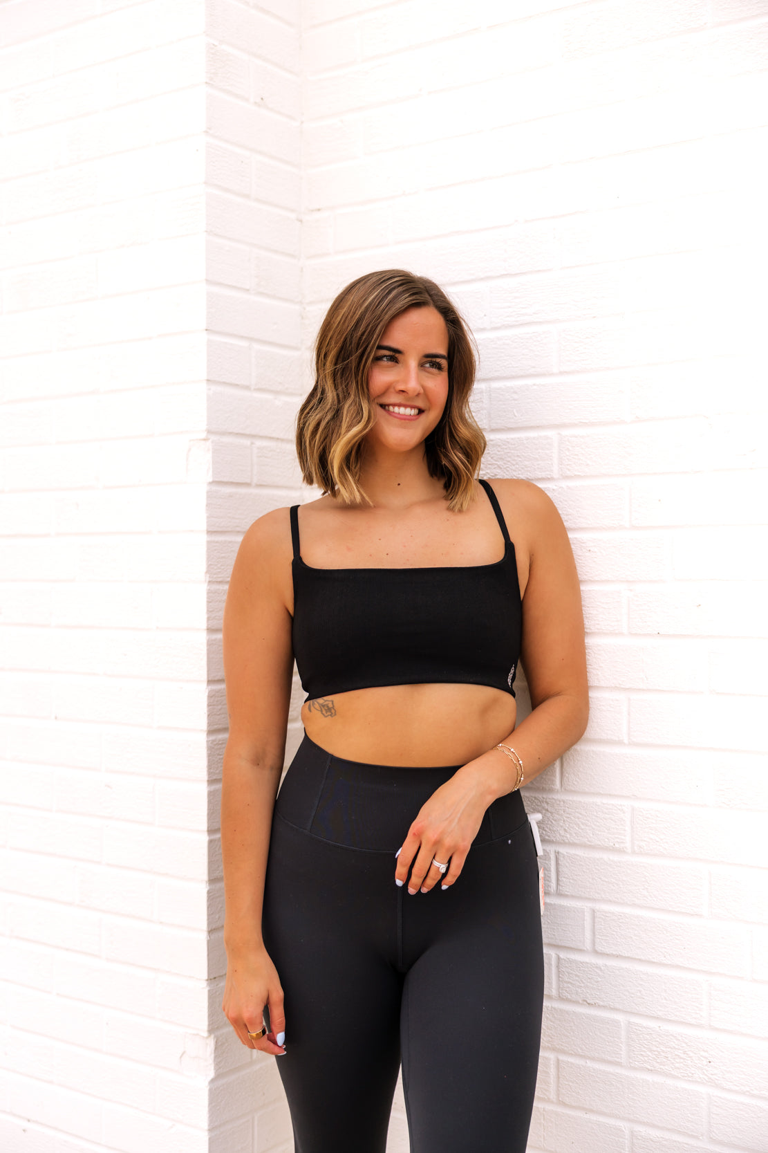 Tighten Up Mini Bra | Black