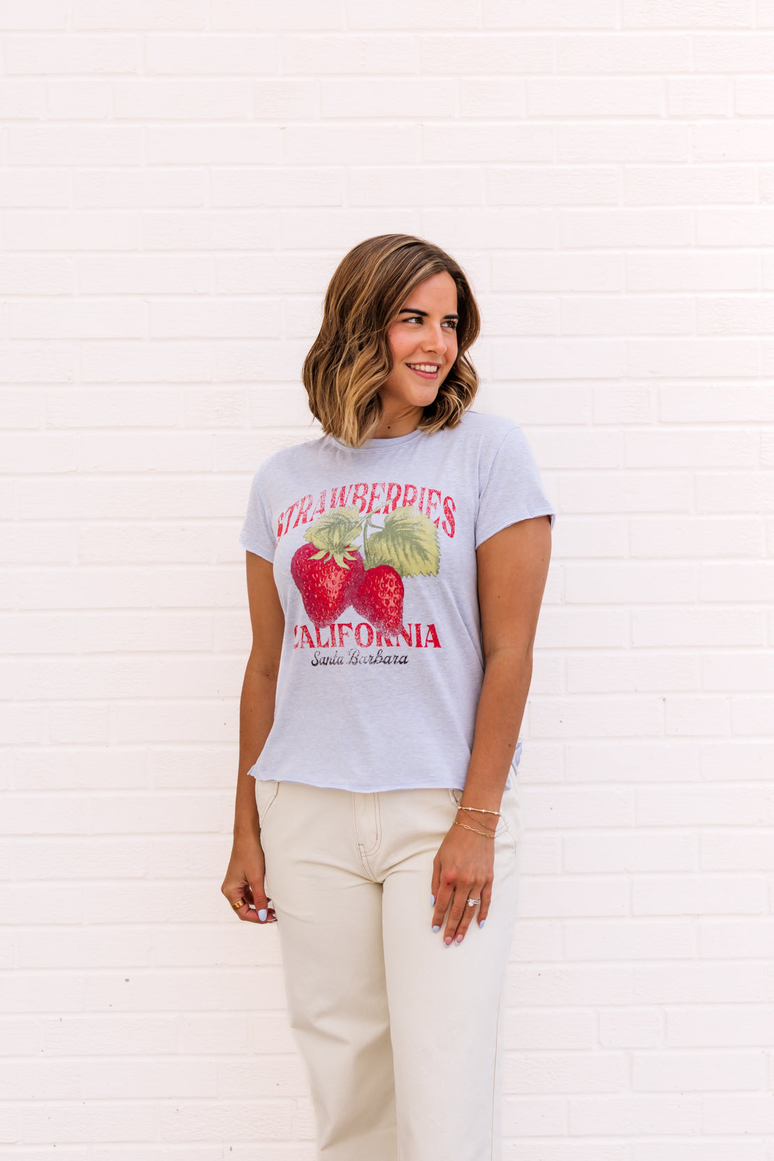 We The Free Nova Graphic Tee | Strawberry Combo