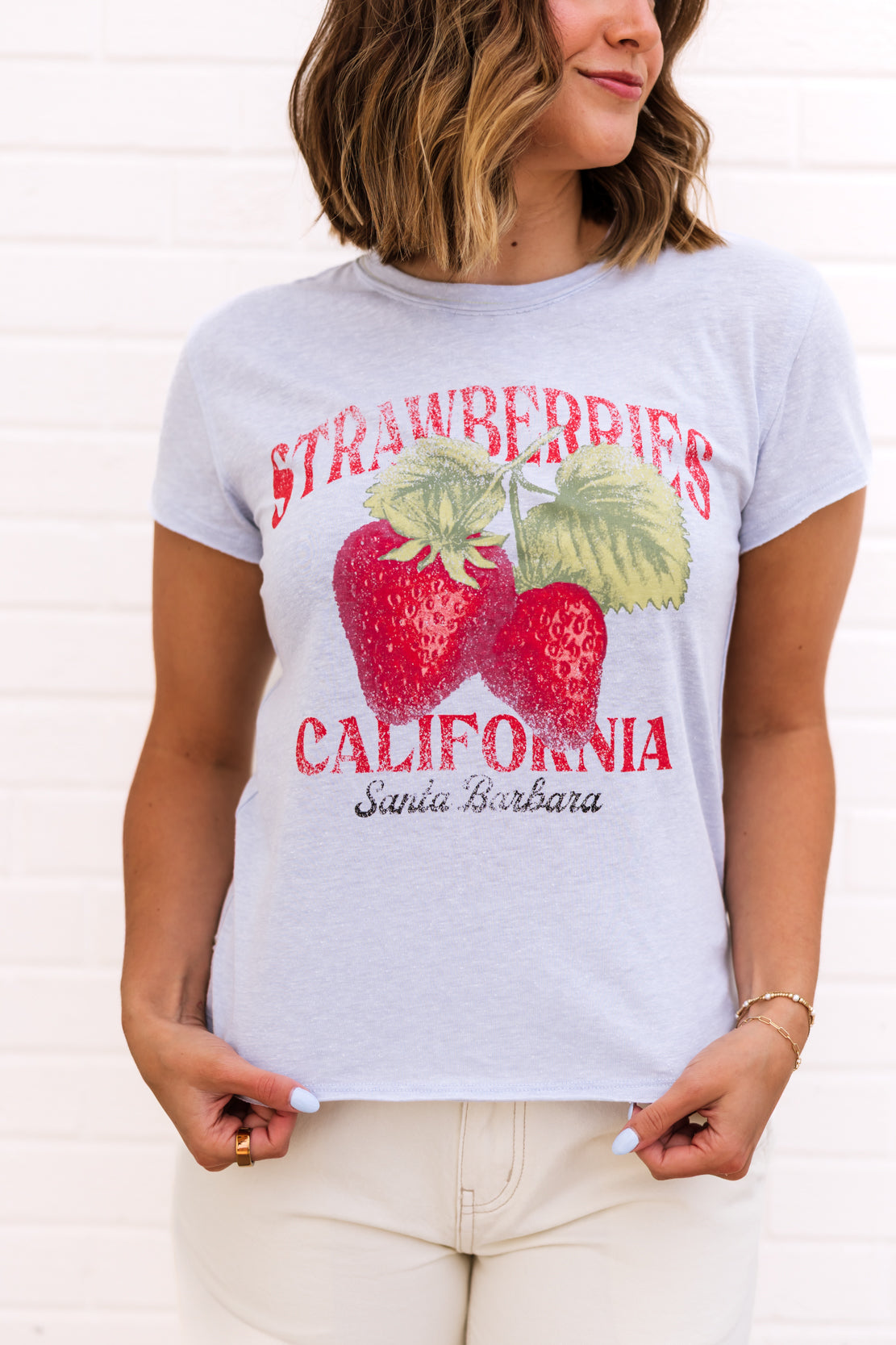 We The Free Nova Graphic Tee | Strawberry Combo