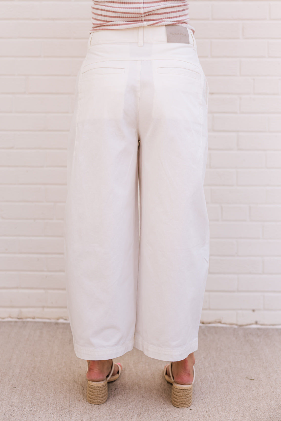 We The Free Lay Down Chino Trousers | Clean Ivory