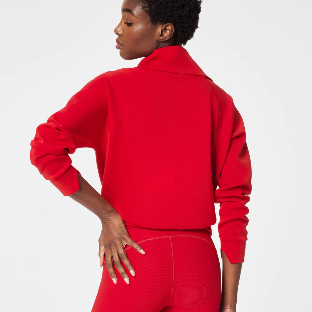 
                      
                        Spanx Airessentials Half Zip | Red
                      
                    