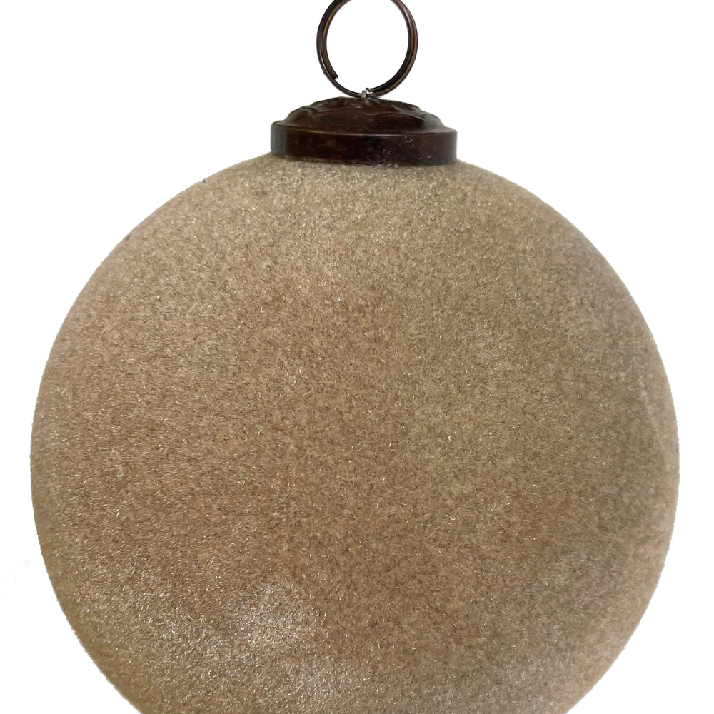 61940 Glass Ball Grey Velvet