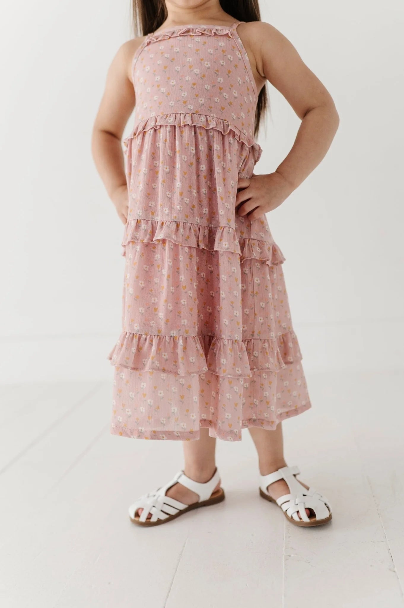 Babysprouts Girl's Maxi Dress | Mini Daisy