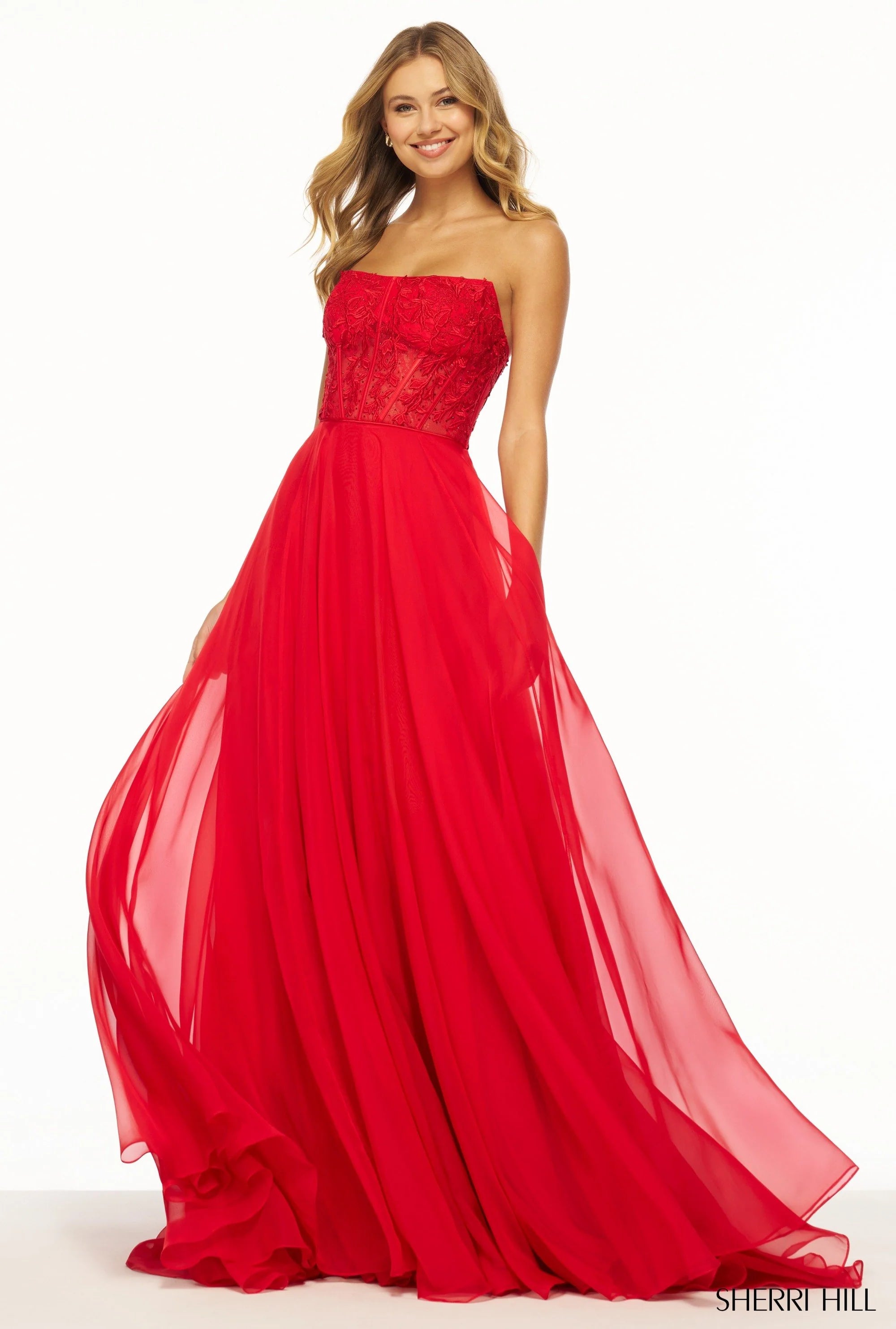 Prom Dress 56088 | Red
