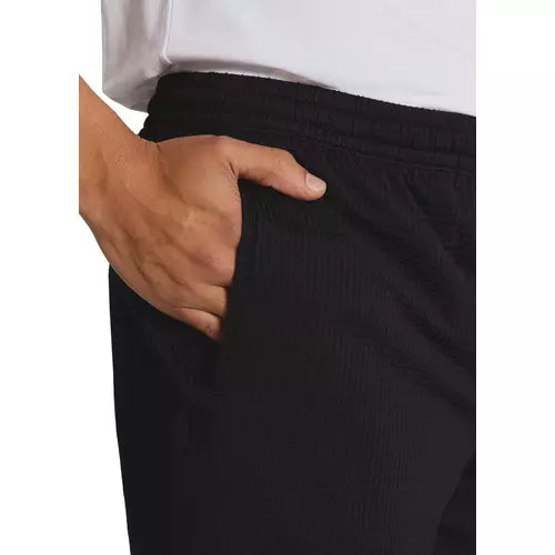 Sutherland Seersucker Stretch Swim Trunk | Black