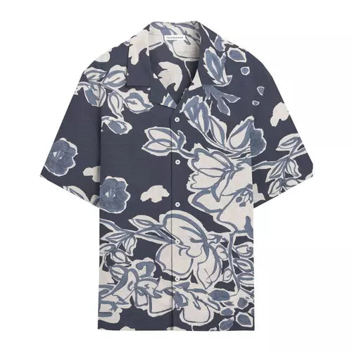 Saltwood Camp Shirt | Navy