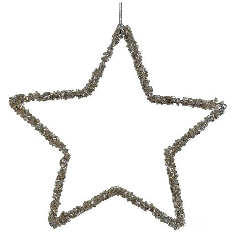 66648 Wire Open Star 15cm