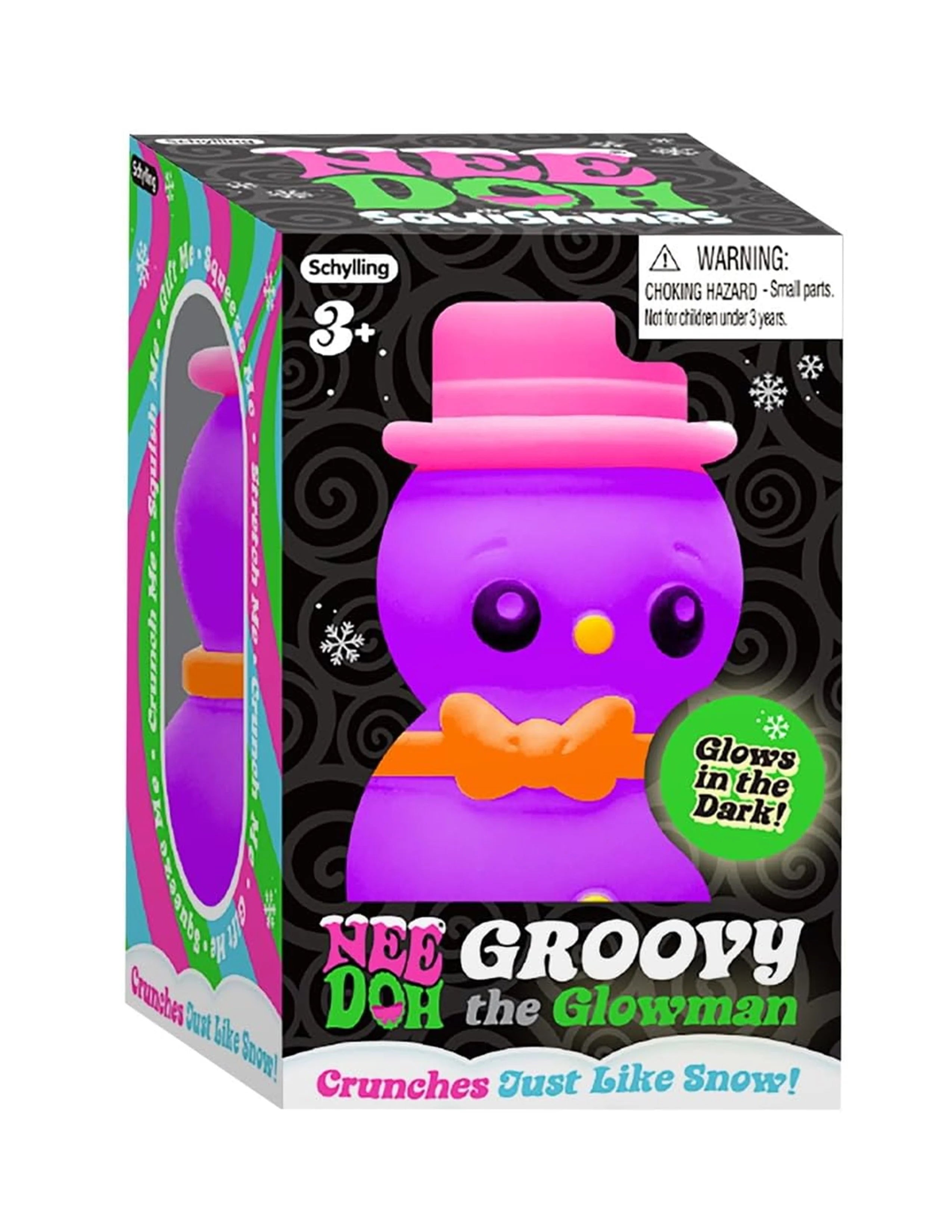 Squishmas Groovy Glowman