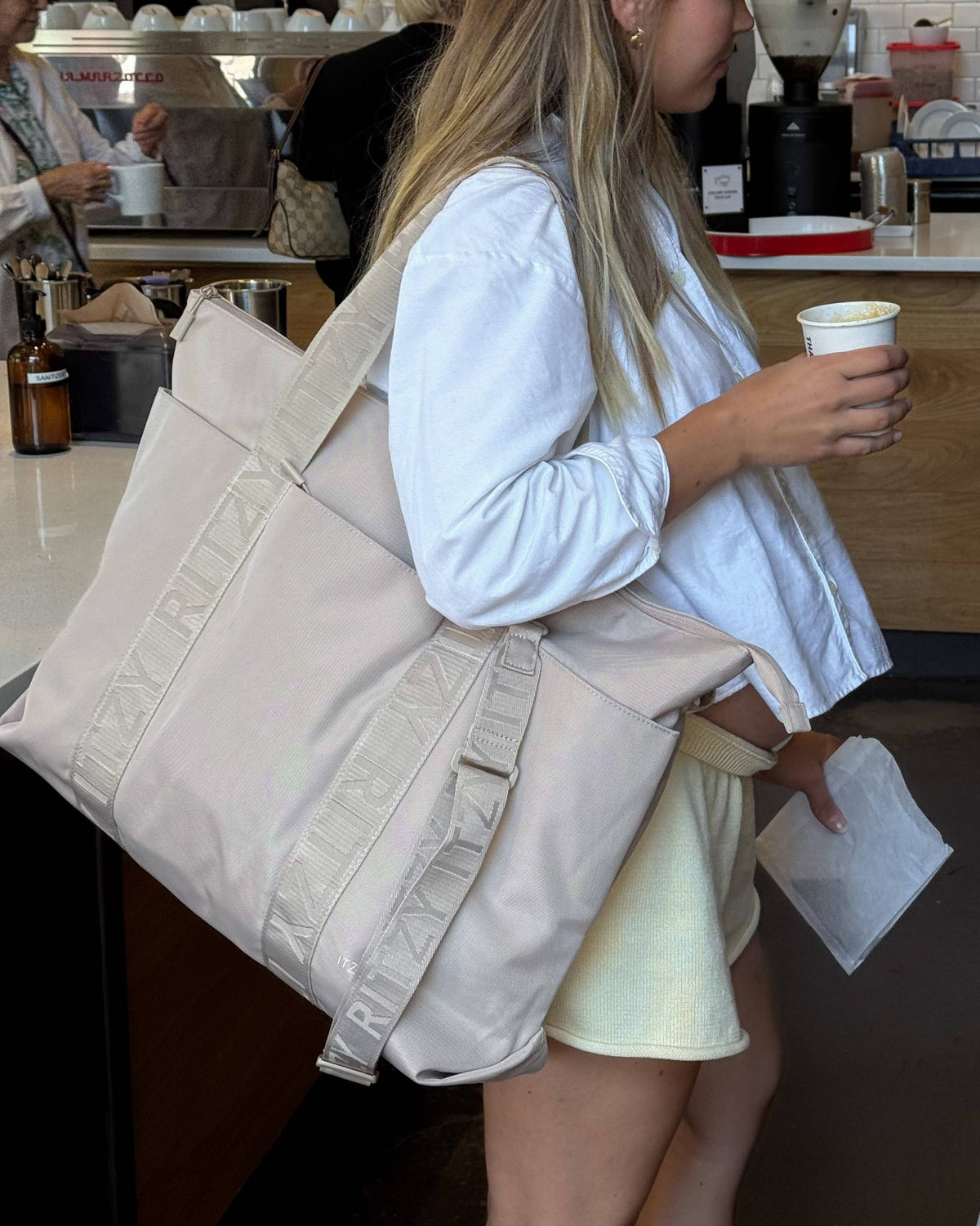 Belong All-In-Tote™ Multipurpose Weekender Tote | Mocha