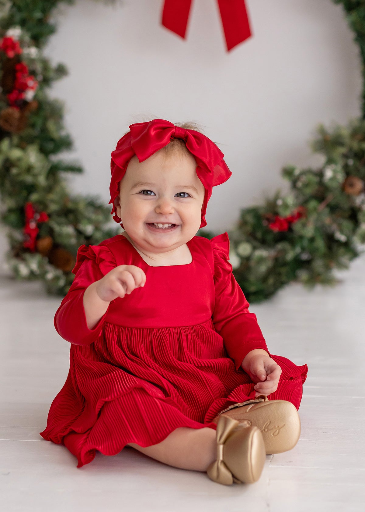 Merry'n Bright Dress | Red