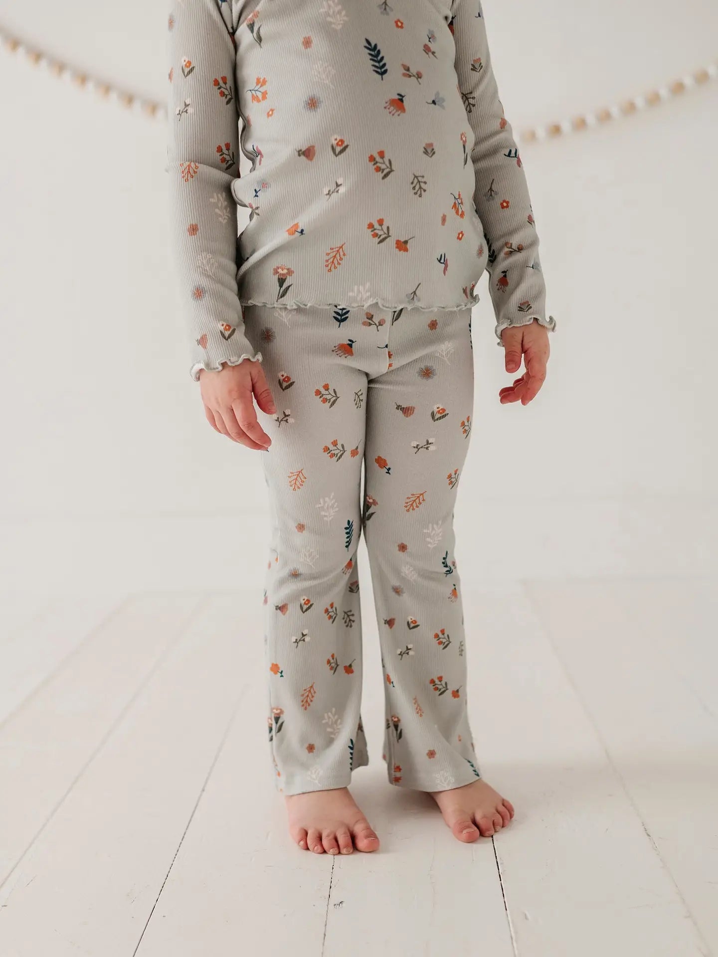 Babysprouts Flare Pants | Botanical