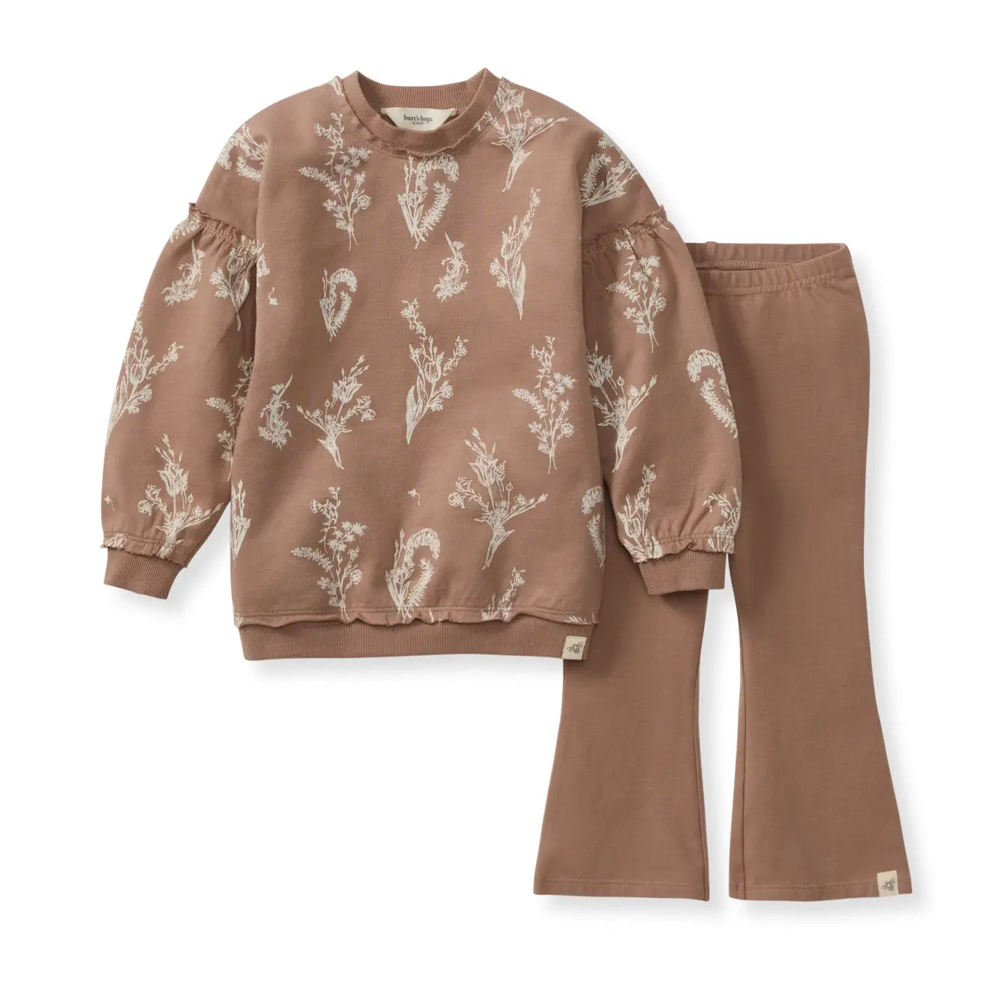Wild Flower Infant Sweatshirt & Pants Set | Ginger Loaf