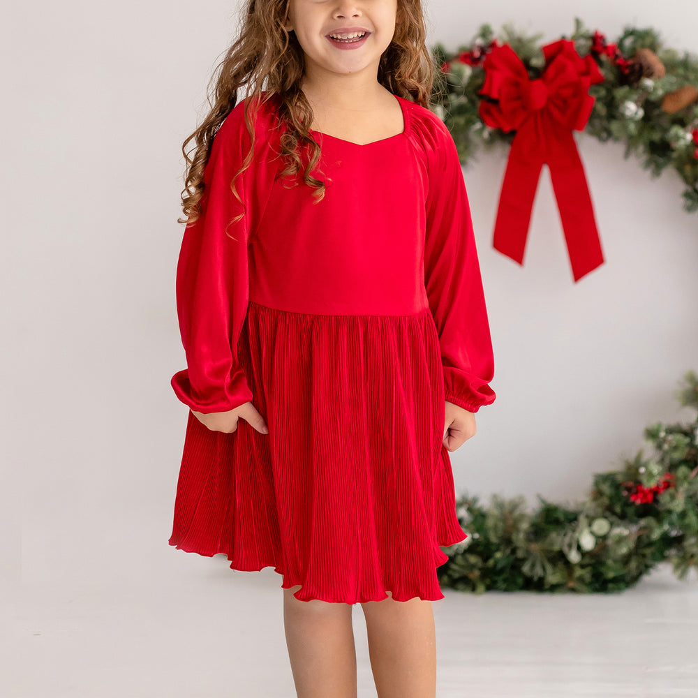 
                      
                        Merry'n Bright Dress | Red
                      
                    