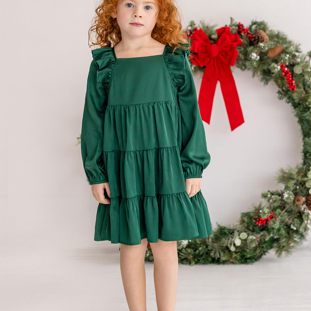 
                      
                        Mistletoe Dress | Green
                      
                    