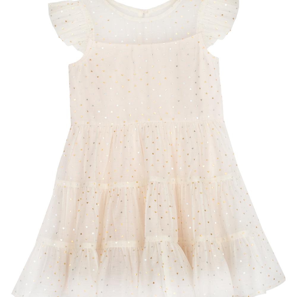 
                      
                        Heart of Gold Dress | White
                      
                    