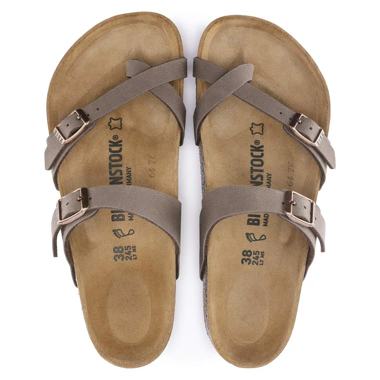 Birkenstock Mayari BF-Nubuck R | Mocha