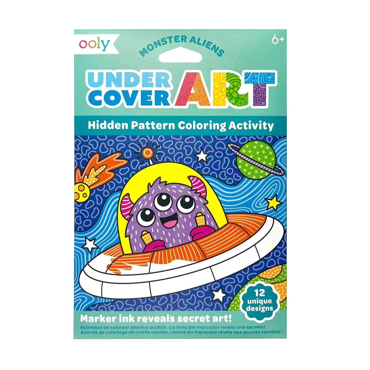 Undercover Art | Hidden Pattern Monster Aliens