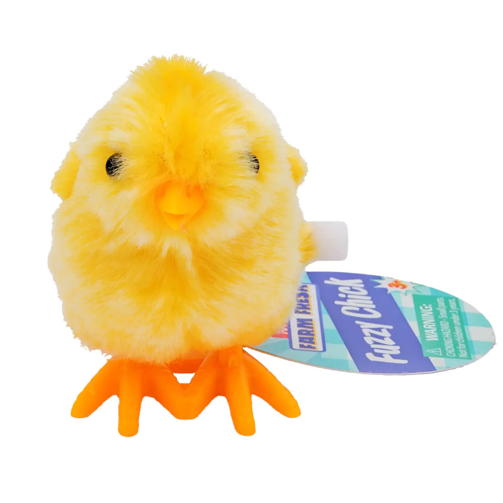 Farm Fresh Yellow Fuzzy Chick Wind Up