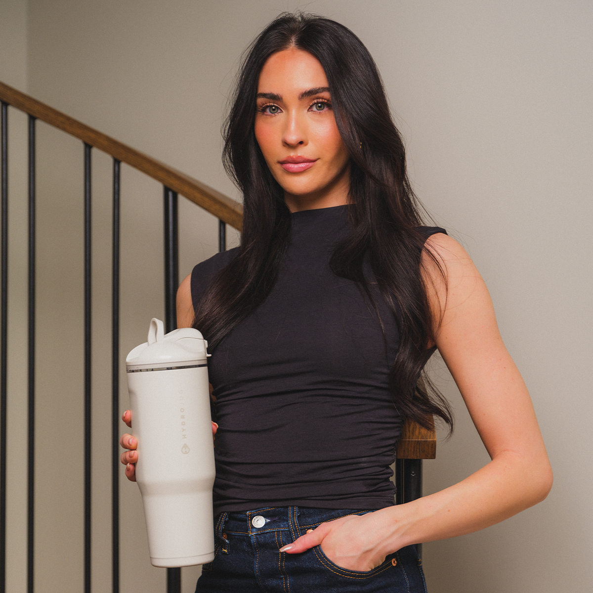 HydroJug 32 oz Ease2o | Linen