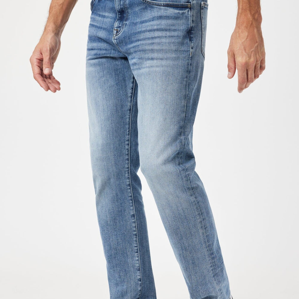 Matt Relaxed Straight Leg Jean | Blue Brushed Organic Vintage