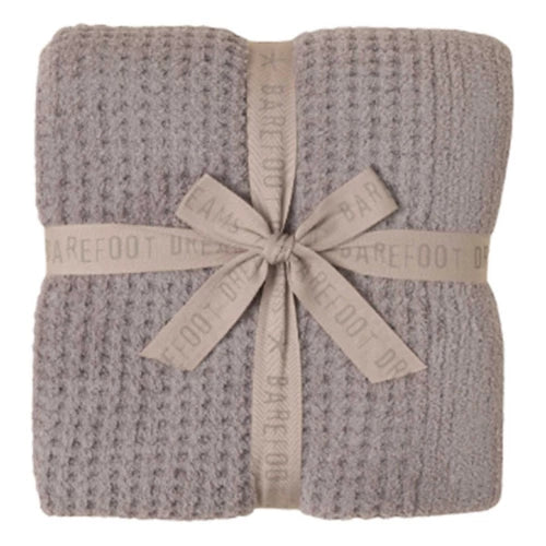 Barefoot Dreams Waffle Throw 54x72 | Beach Rock