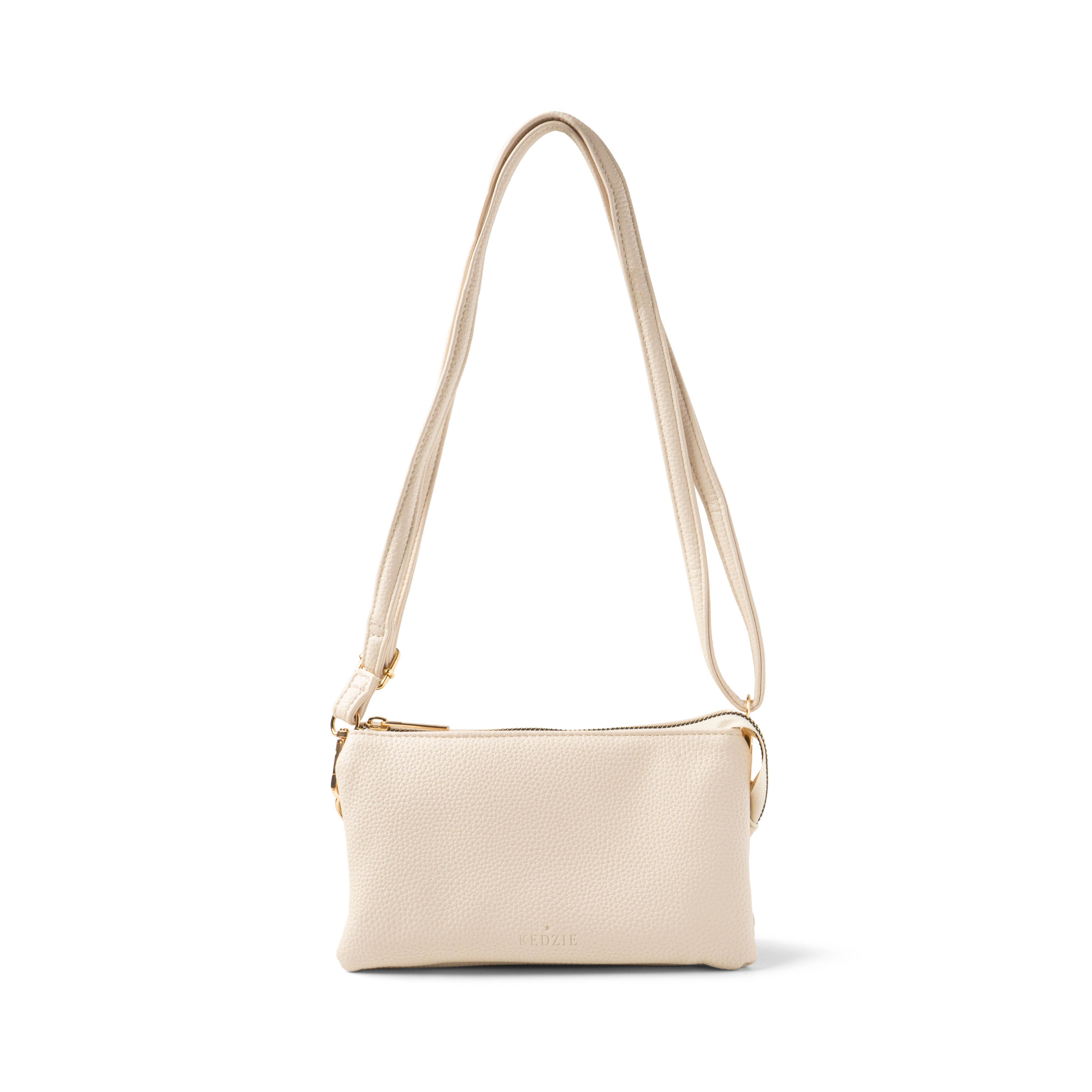 Kedzie Eclipse Convertible Wallet Crossbody | Bone