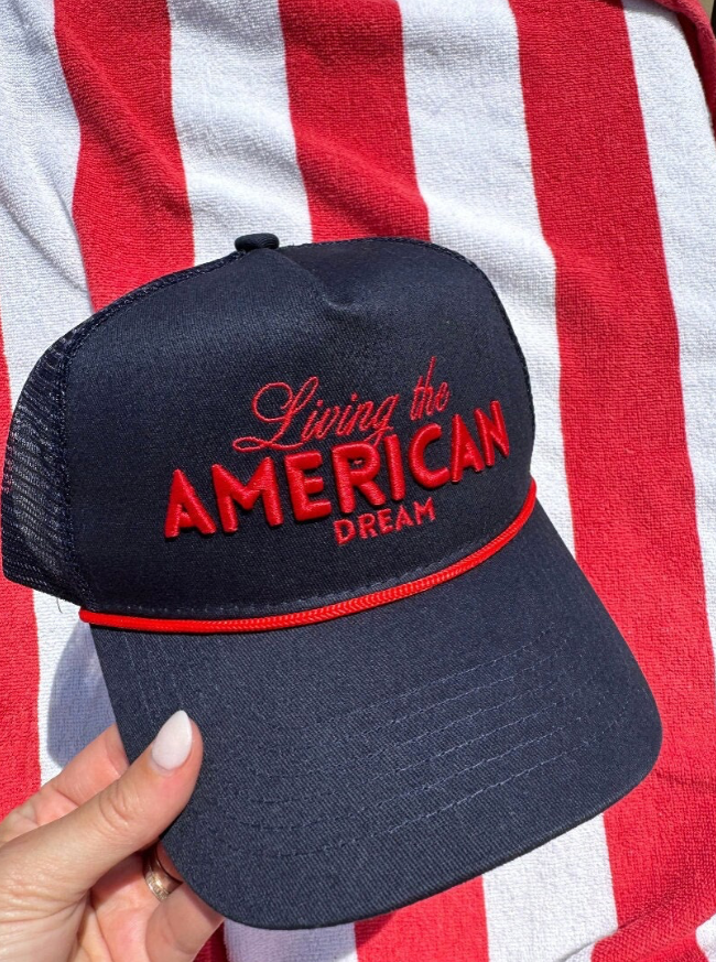 KENZKUSTOMZ American Dream Trucker Hat | Red