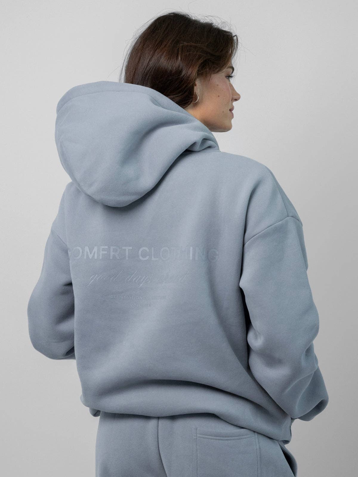 Comfrt Affirmation Hoodie Mega | Slate