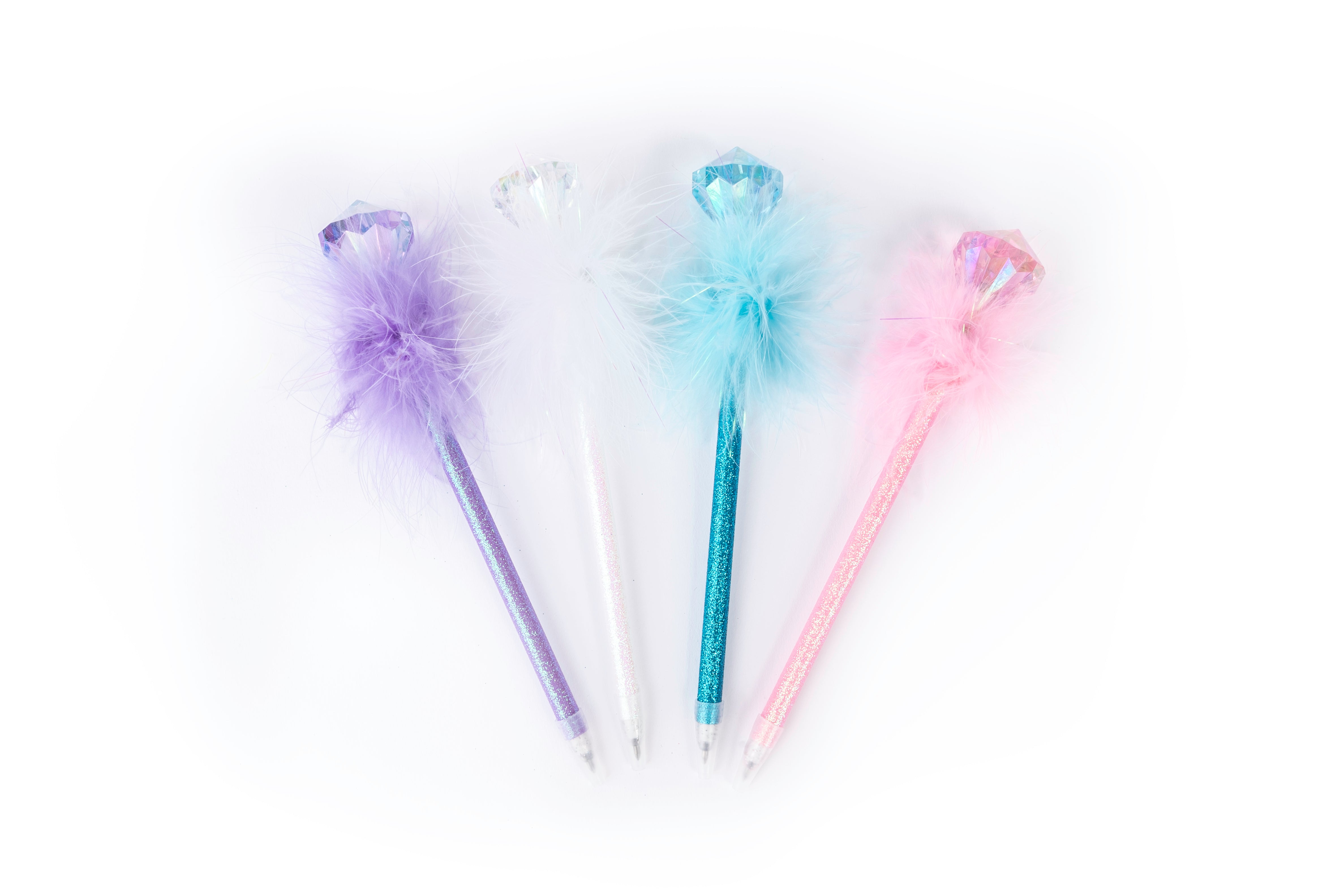 Diamond Fluffy Pens Assorted