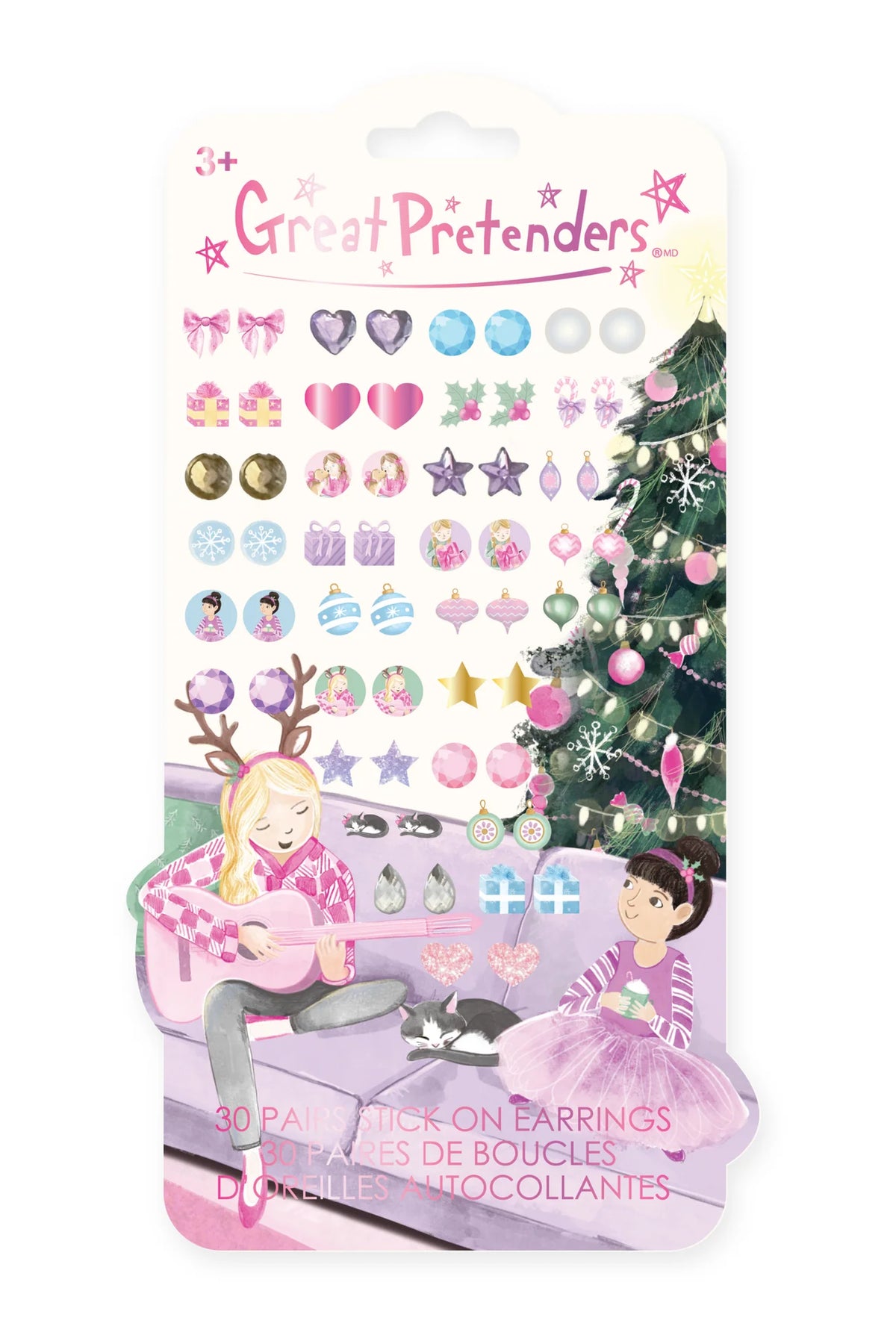 87511 Holiday Sticker Earrings