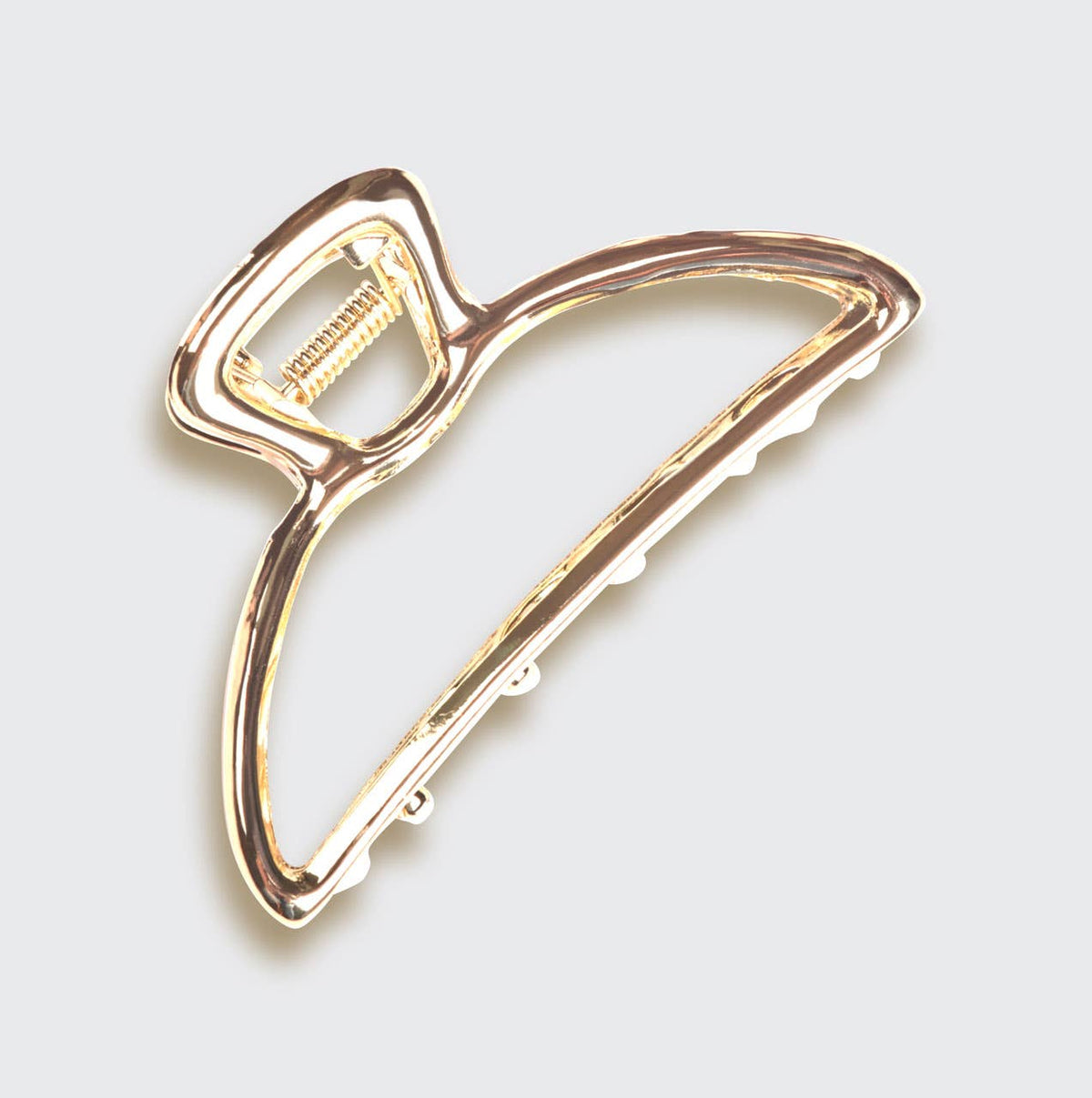 Open Shape Claw Clip | Gold