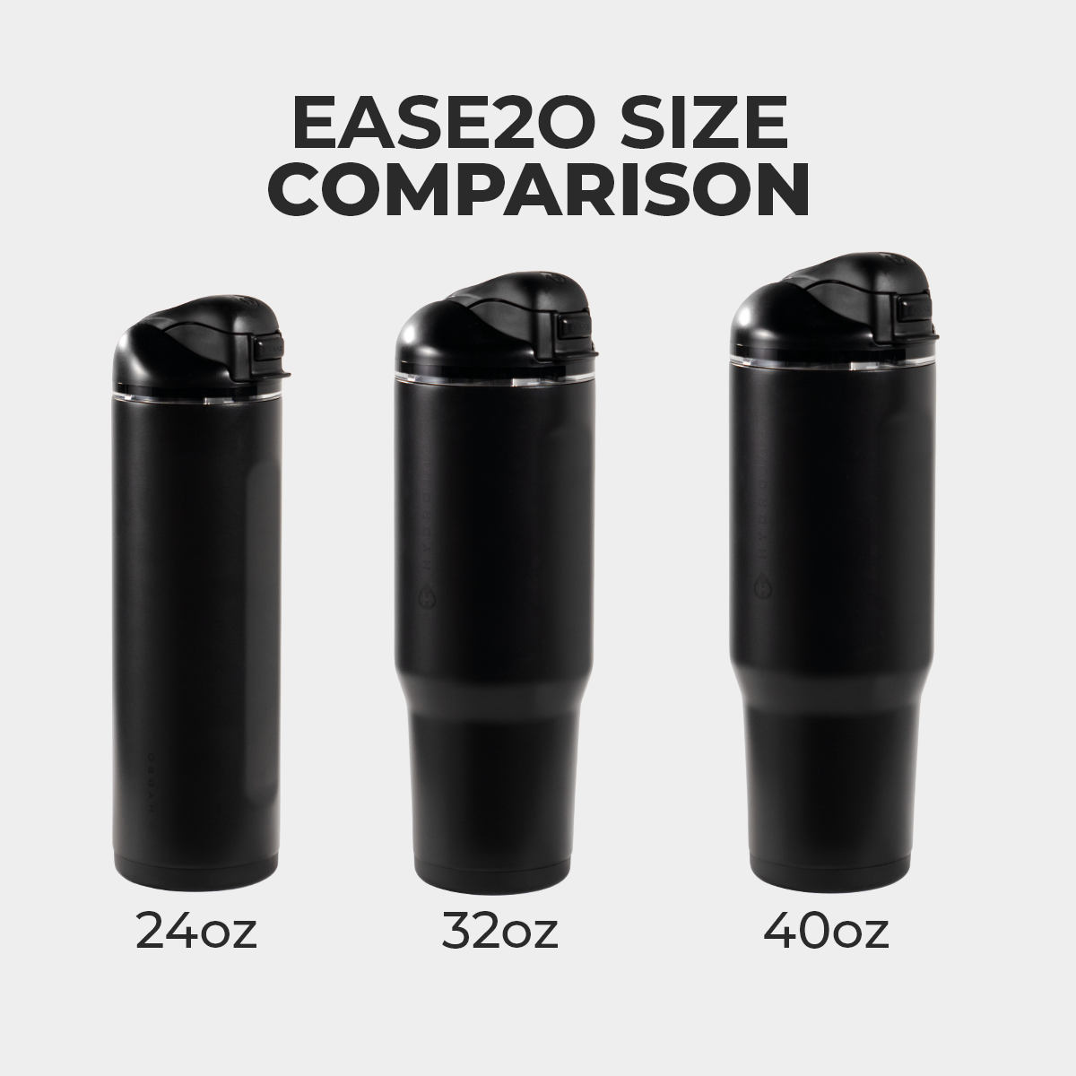 HydroJug 32 oz Ease2o | Black