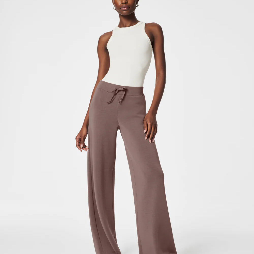 Spanx Airessentials Wide Leg Pant | Smoke