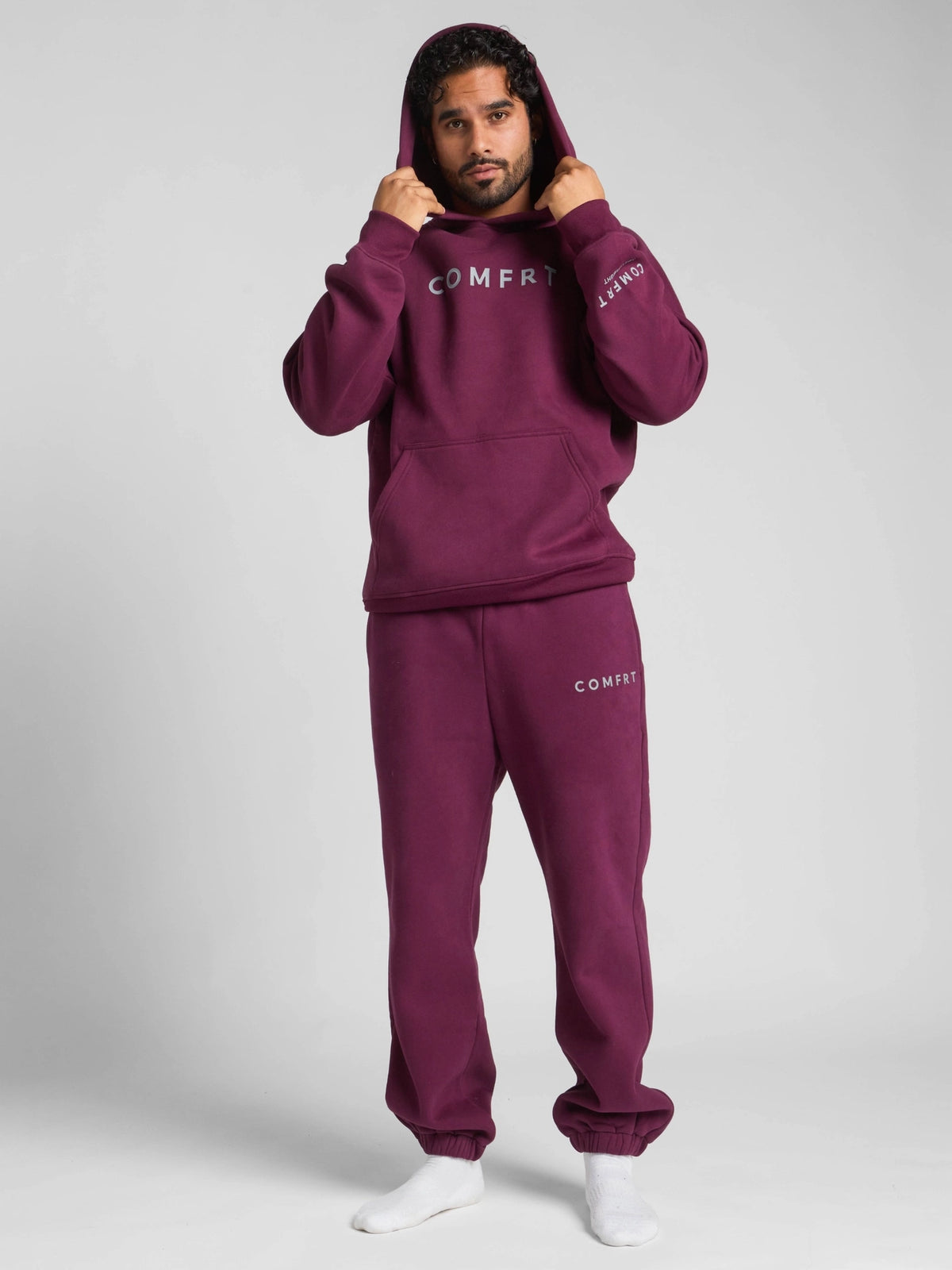 Comfrt Tranquil Hoodie | Plum