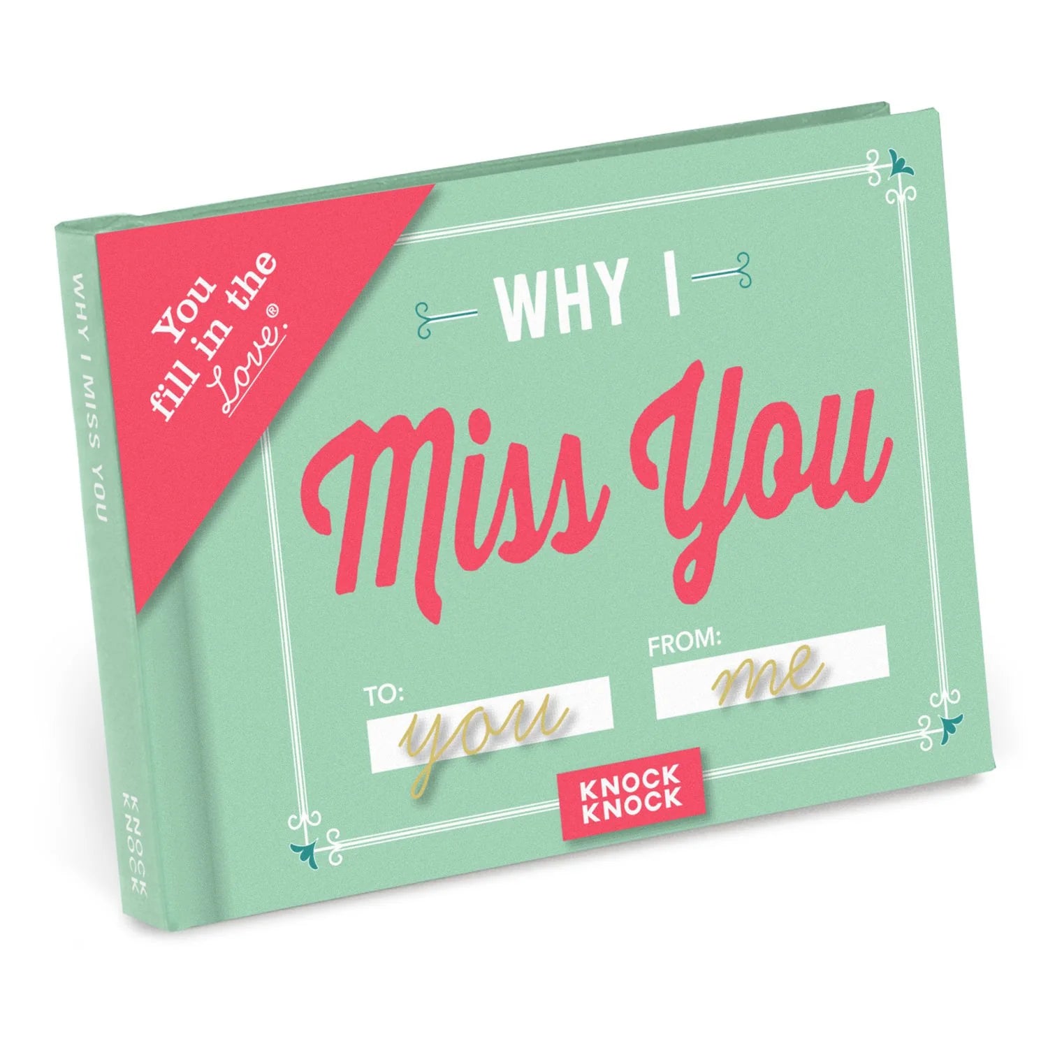 Fill In The Blank Book | Why I Miss You