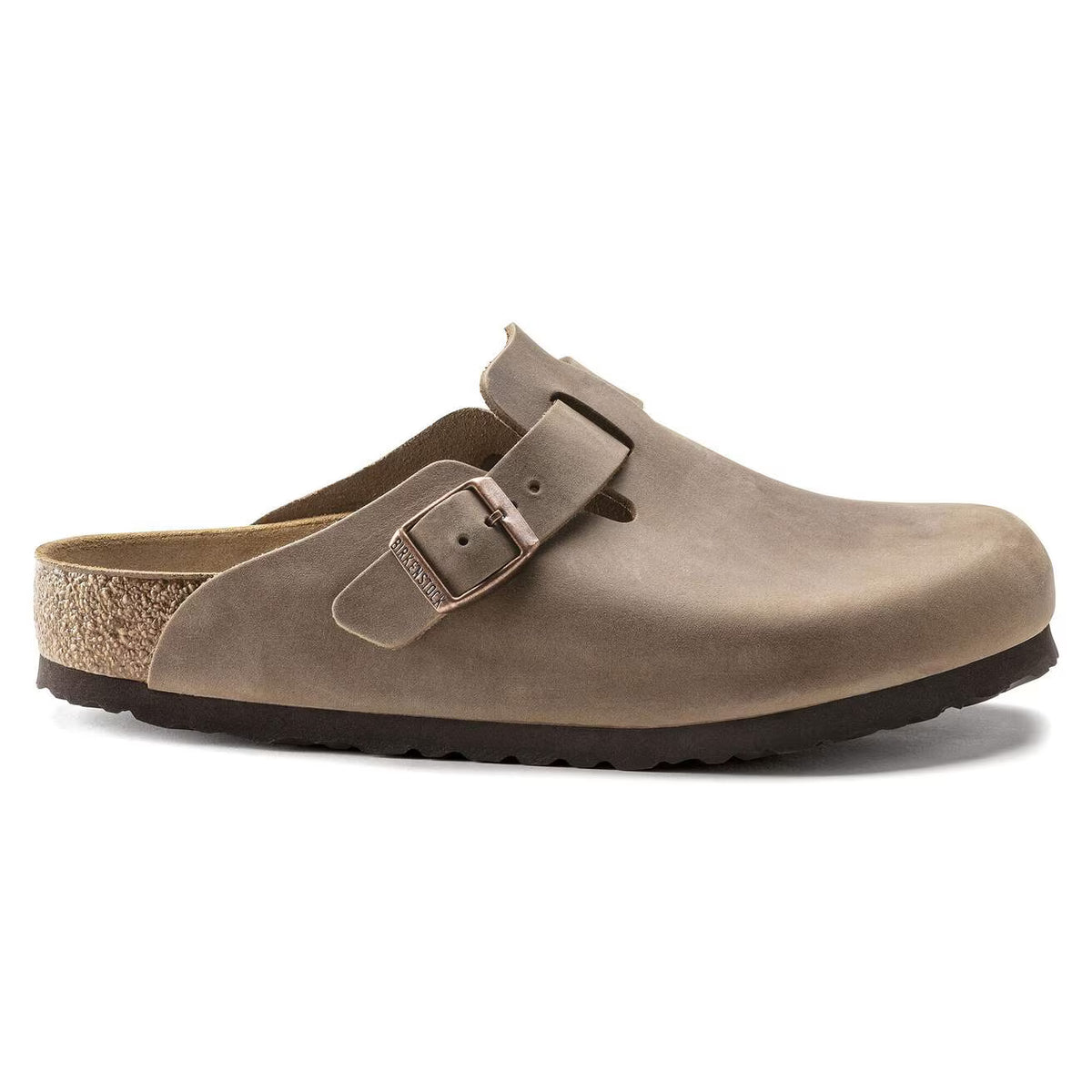 960811 Birkenstock Boston NU R | Oiled Tobacco