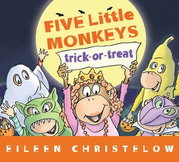 Five Little Monkeys Trick or Treat Board Book