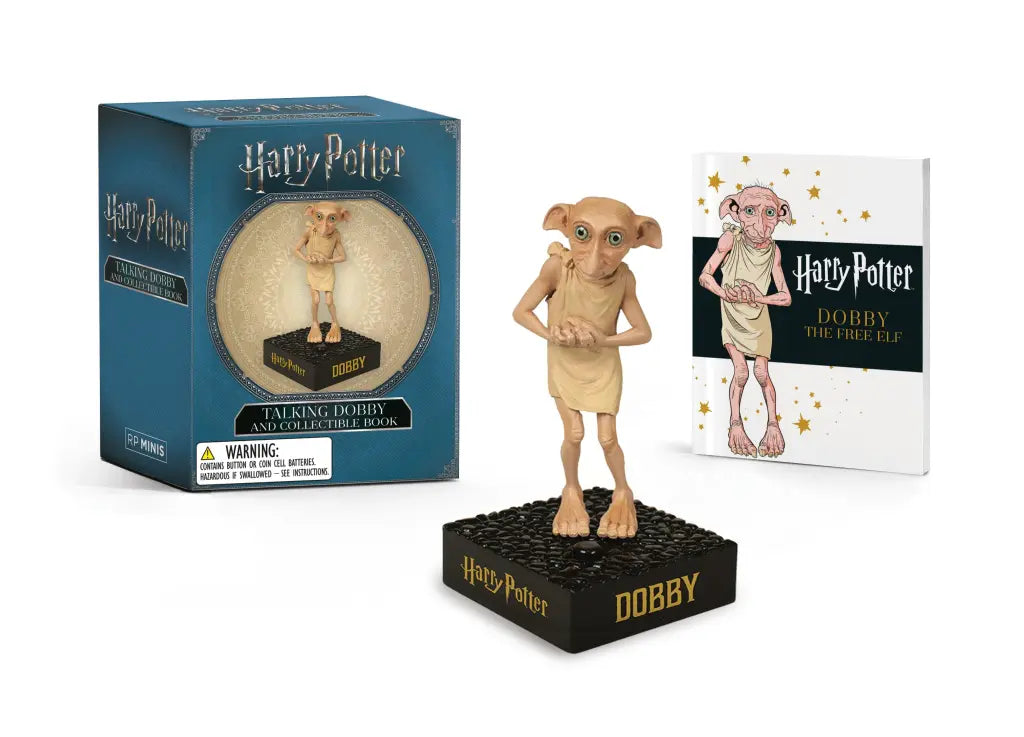 Harry Potter Talking Dobby & Collectible Book