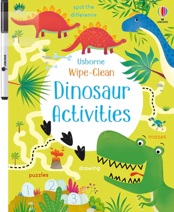Wipe Clean Dinosaurs Activities