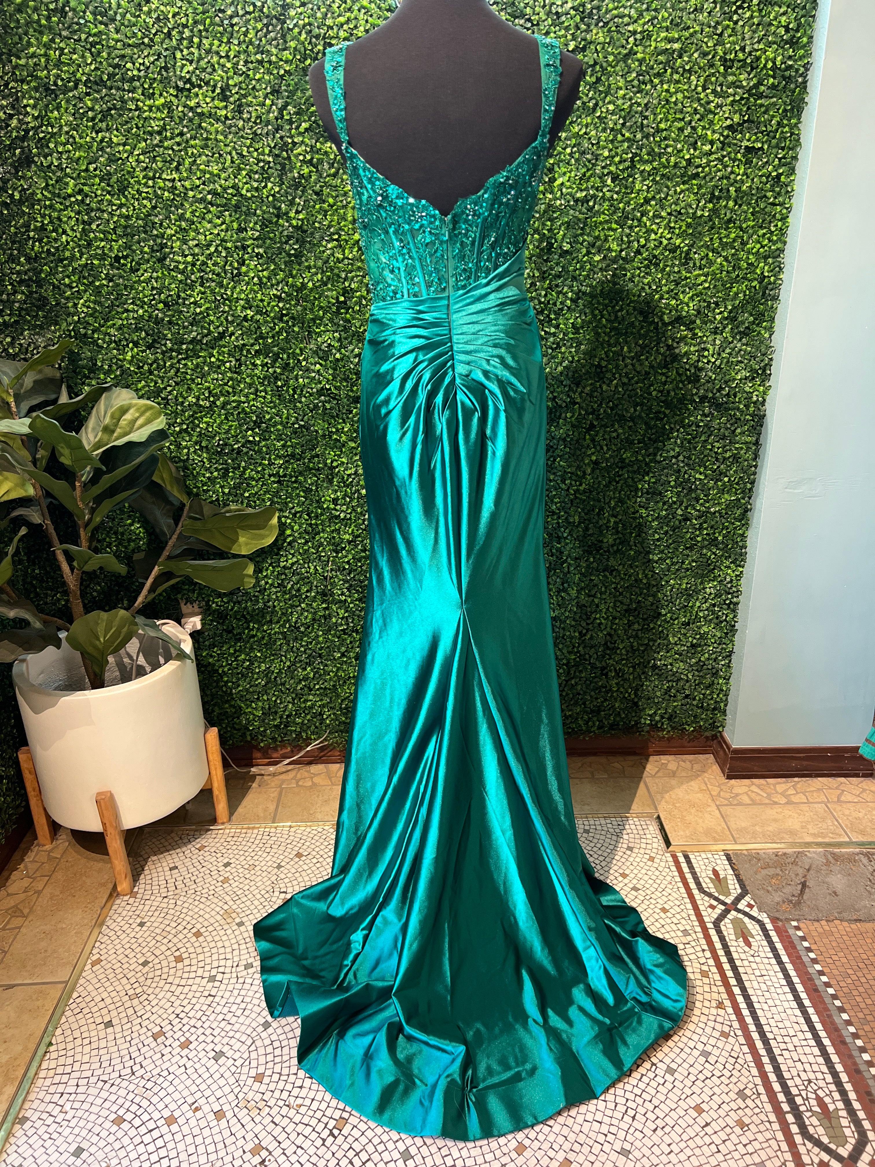 Prom Dress 57138 | Emerald