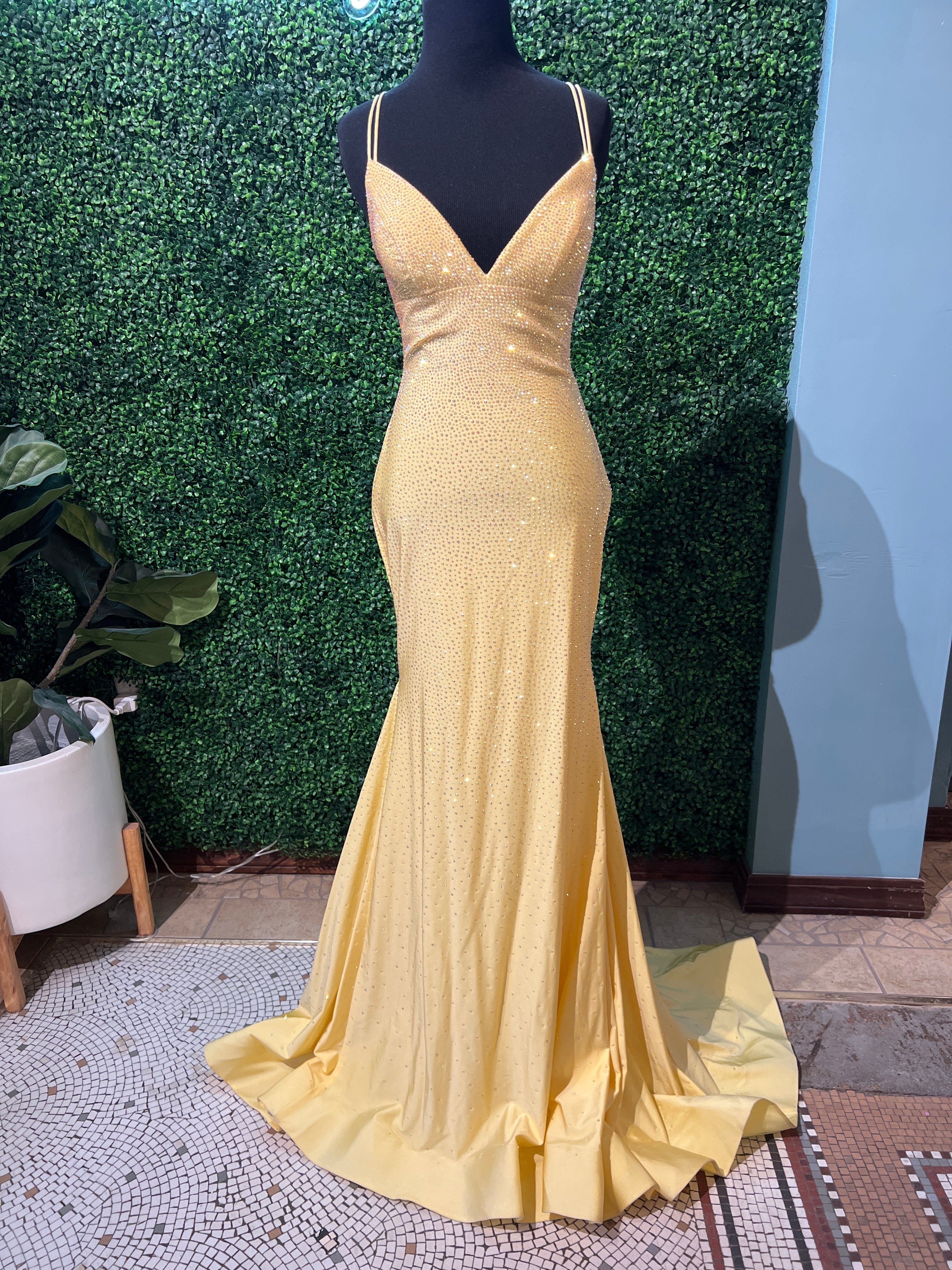 Prom Dress 54228 | Yellow