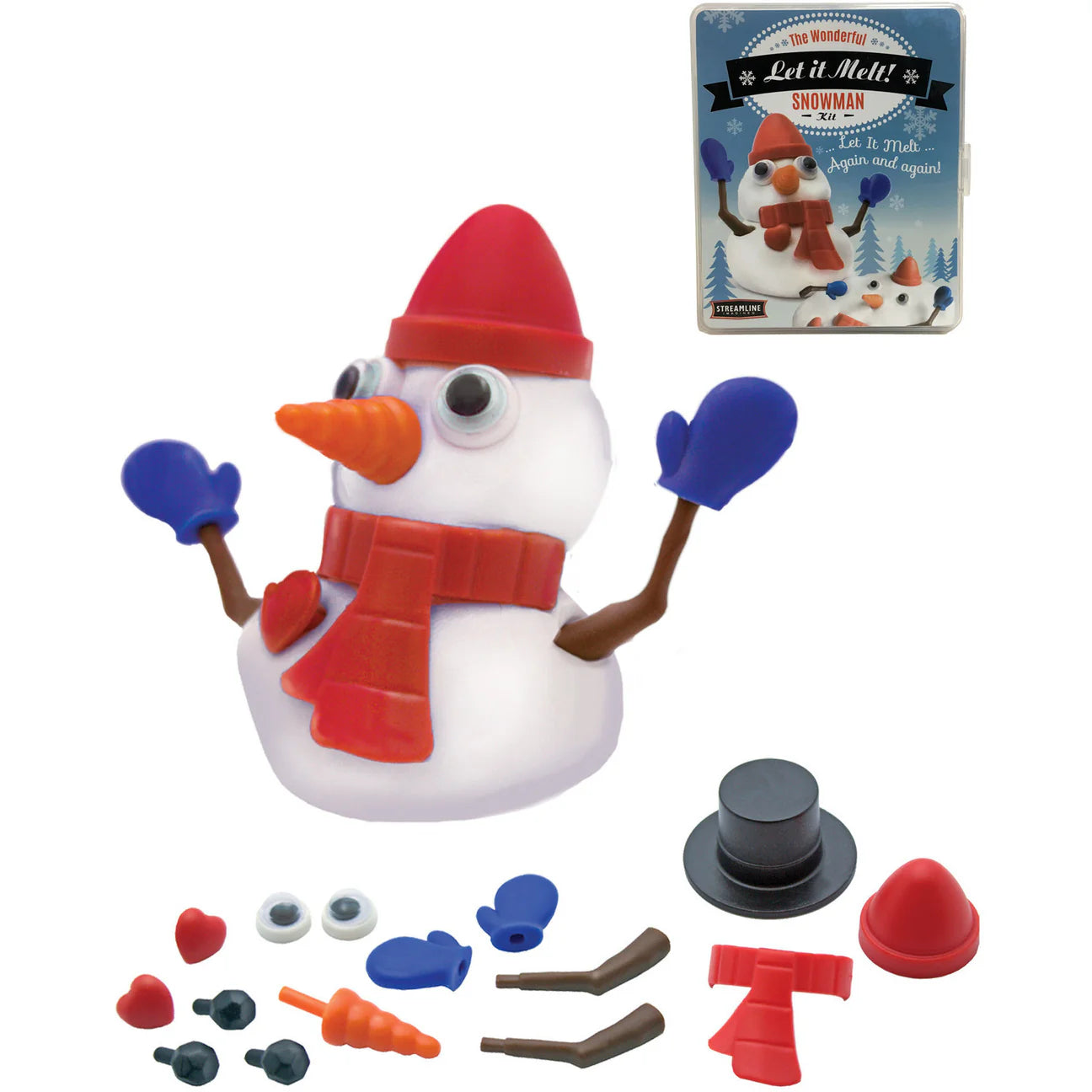 Wonderful " Let it Melt" Snowman Kit