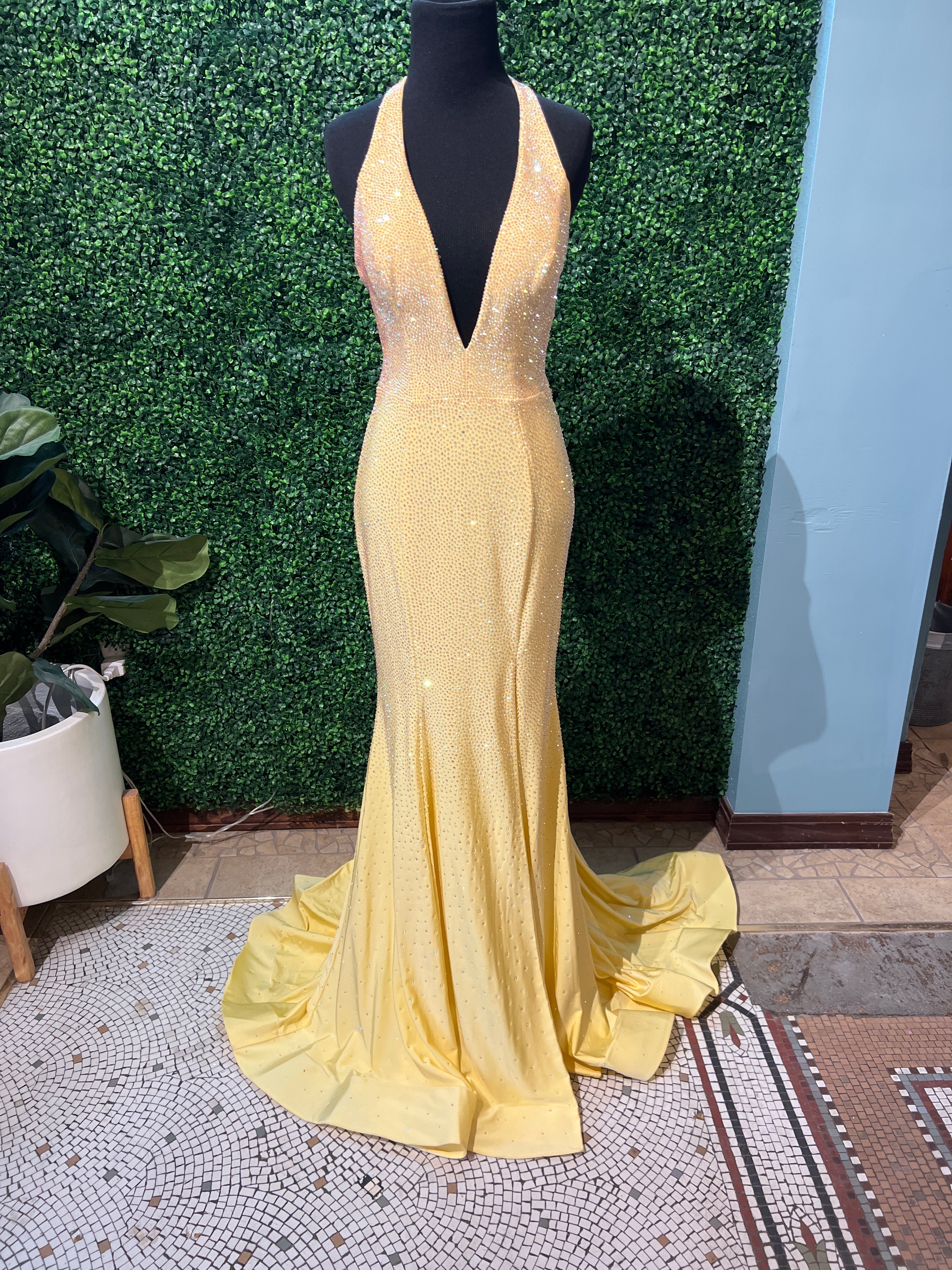 Prom Dress 56131 | Yellow