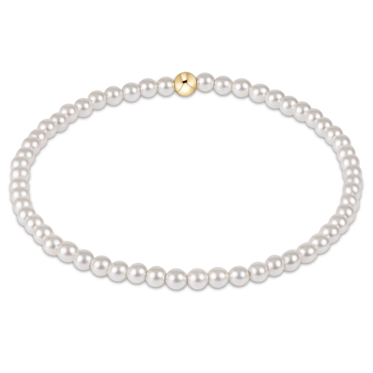 enewton Classic 3mm Bead Bracelet | Pearl