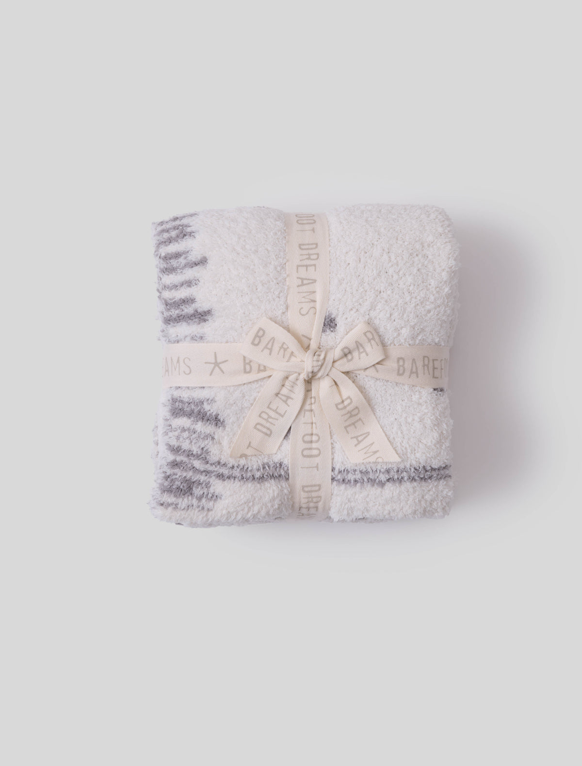 Barefoot Dreams Stroller Blanket 30x40 | Cream Pewter