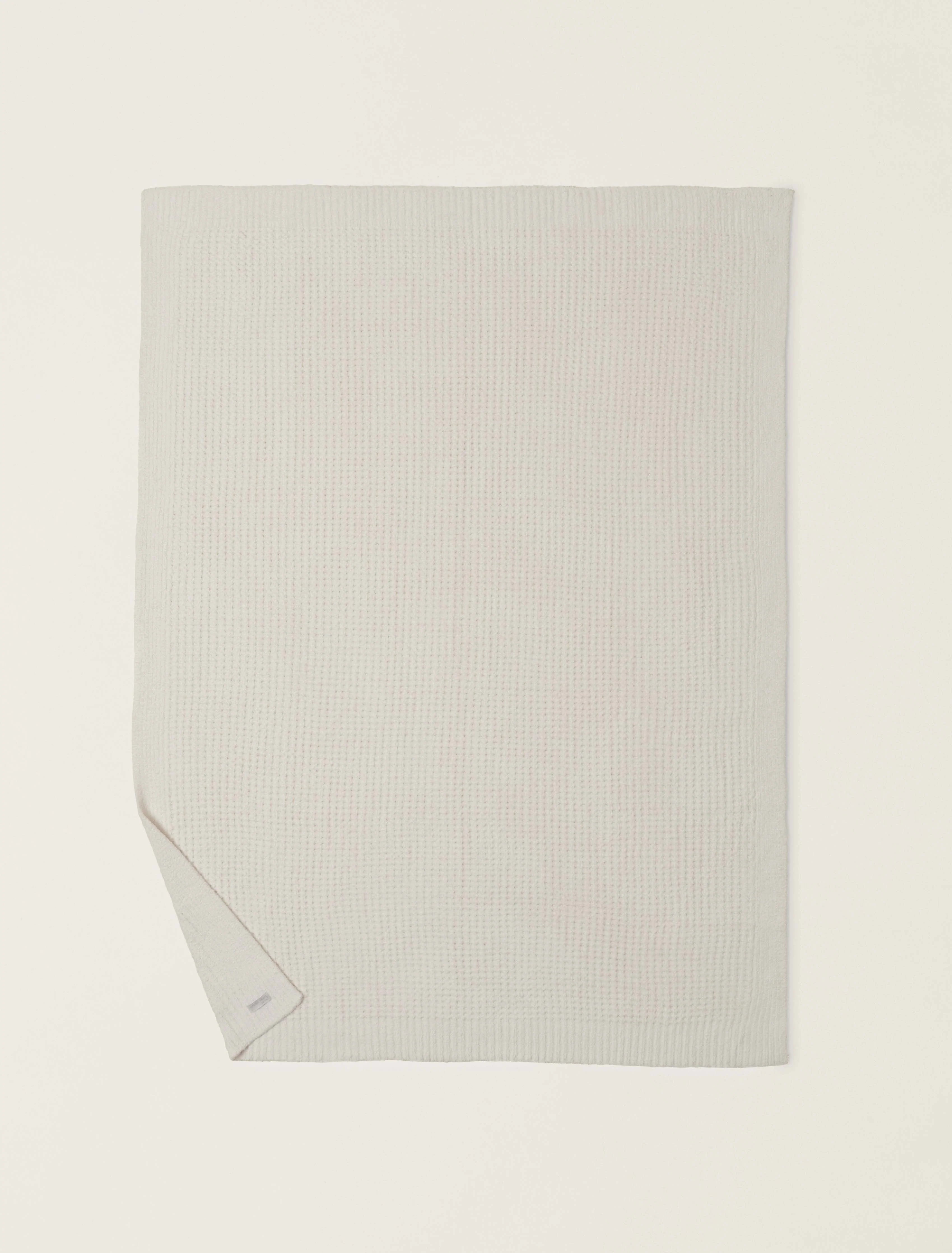 Barefoot Dreams Cozychic Waffle Throw 54"x72" | Cream