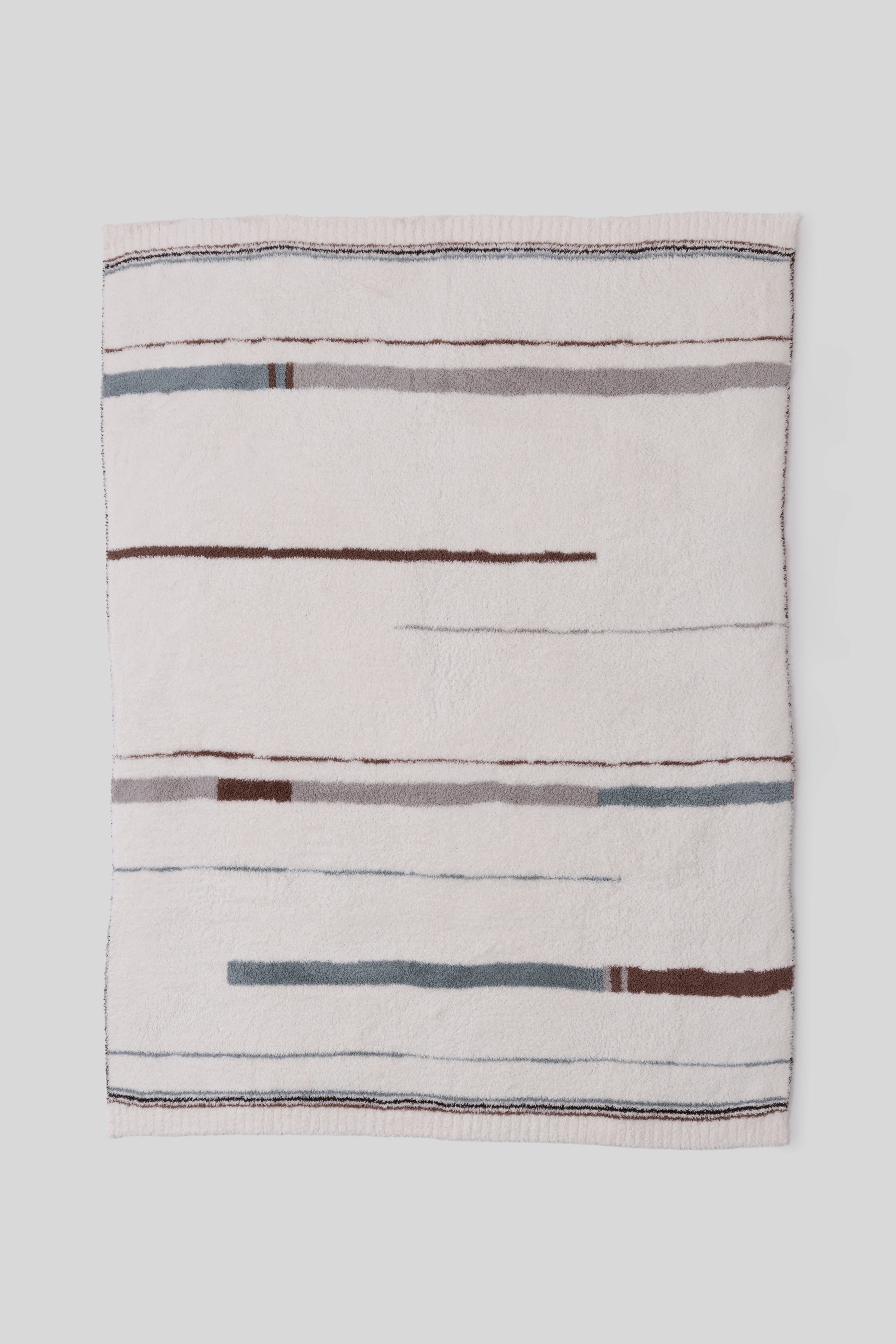 Barefoot Dreams Vista Stripe Throw 54x72 | Cream Multi
