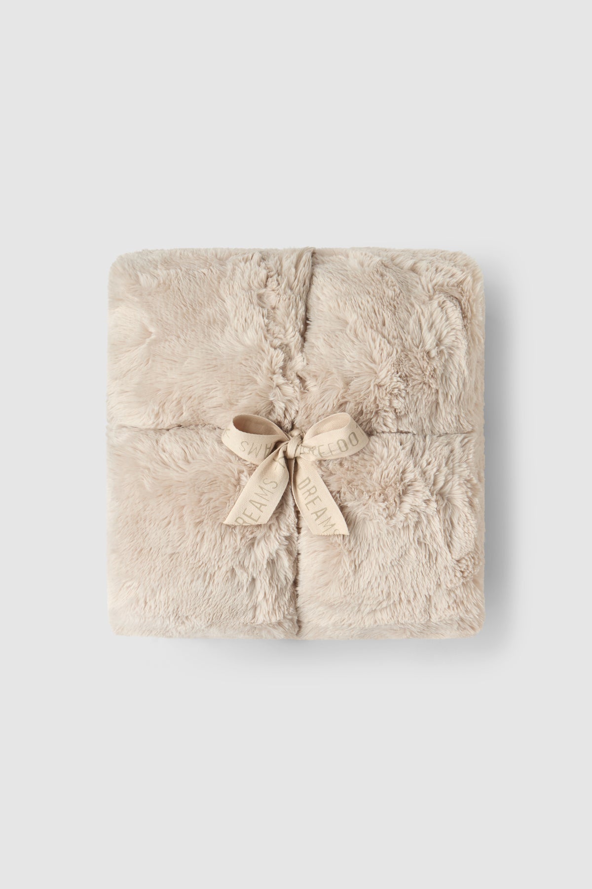 Barefoot Dreams Cloud Faux Fur Throw 54x72 | Sandstone